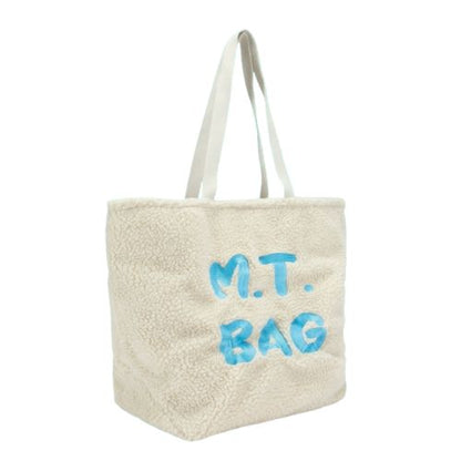 Fuzzy Letter Tote Bag |ファジー・レター・トートバッグ ML30