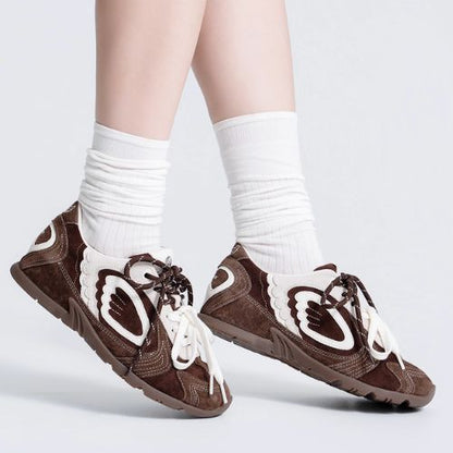 Feather Retro Sneakers | フェザーレトロスニーカーPM001