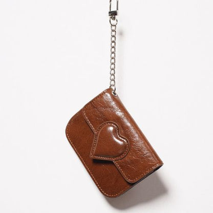 Charm Heart Leather Card Case｜チャームハート・レザー・カードケース MJ013