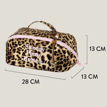 Noir Leopard Pouch｜ノワール・レオパード・ポーチ MO002