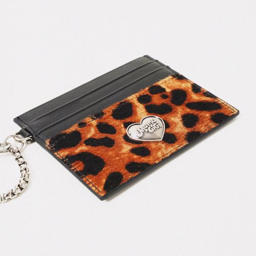 Leopard Heart Chain Card Case｜レオパードハート・チェーンカードケース MJ005