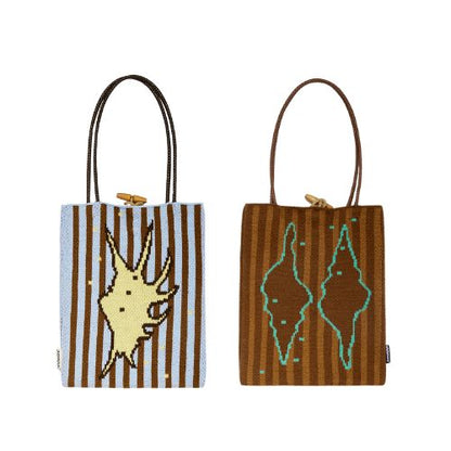 Art Knit Stripe Tote｜アートニット・ストライプトート XP002