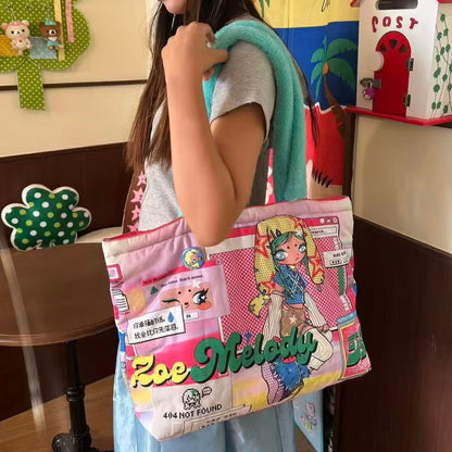 Retro Pixel Tote｜レトロ・ピクセル・トートML046