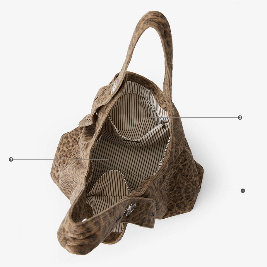 Leopard Daily Tote｜レオパード・デイリー・トート SS001