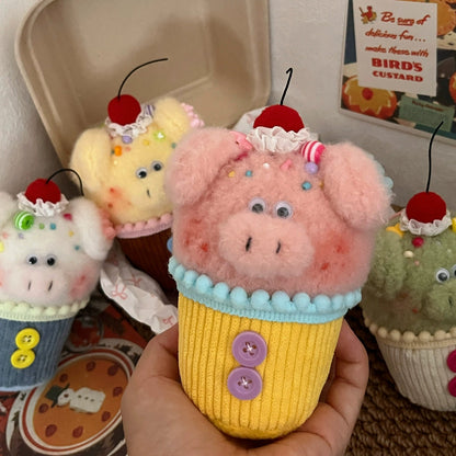Piggy Cupcake charm｜ピギー・カップケーキ・チャーム WC001