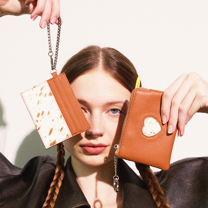 Cow Heart Leather Mini Pouch｜カウハート・レザーミニポーチ MJ011