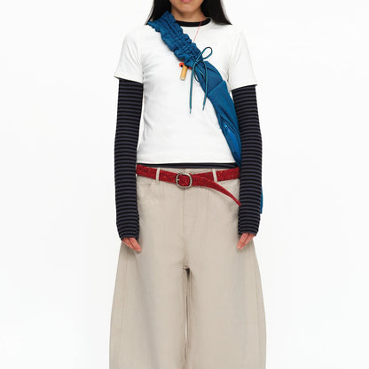 Arketta Ruched Shoulder｜アルケッタ・ルーシュ・ショルダー　OM001