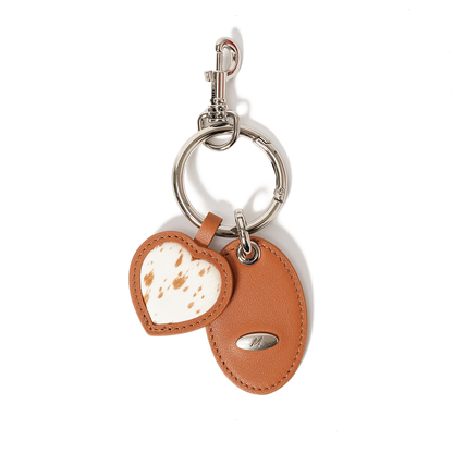 Cow Heart Leather Key Ring｜カウハート・レザーキーリング MJ009