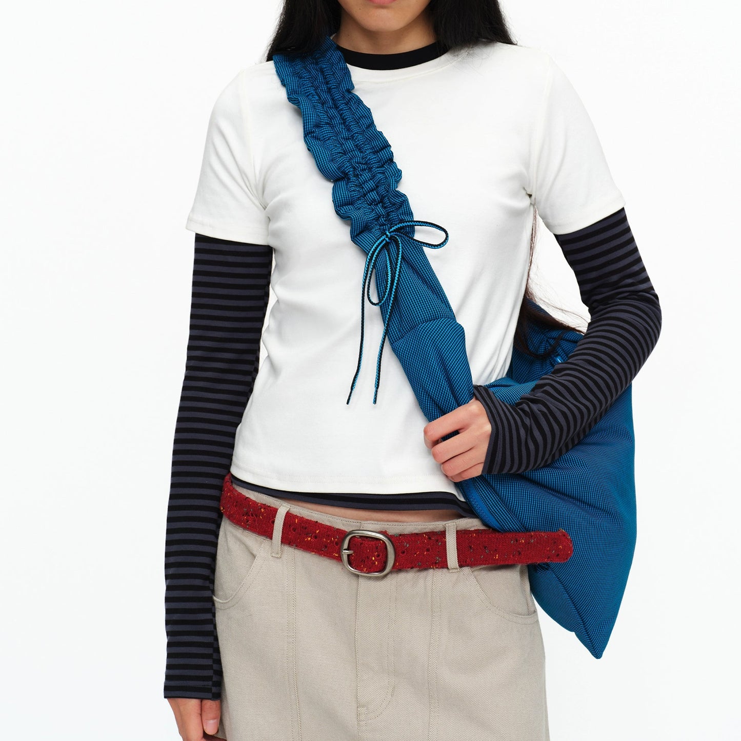 Arketta Ruched Shoulder｜アルケッタ・ルーシュ・ショルダー　OM001