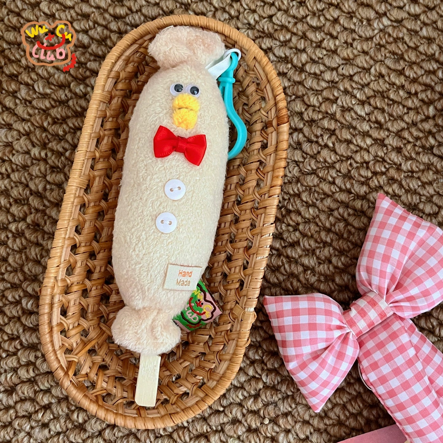 Hot Dog Stick charm｜ホットドック・スティック・チャーム WC003