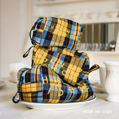 Tartan Check Pouch｜タータンチェック・ポーチ HN004