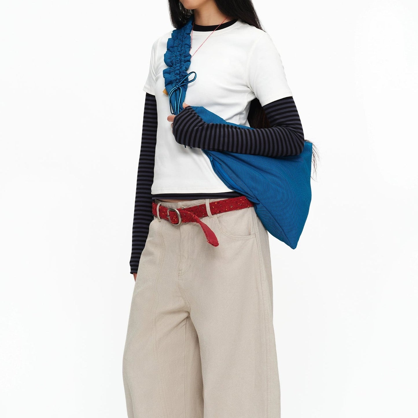 Arketta Ruched Shoulder｜アルケッタ・ルーシュ・ショルダー　OM001