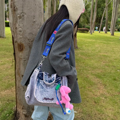 Washed Denim Bag｜ウォッシュド・デニム・バッグML053