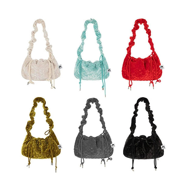 Crush Velvet Bag｜クラッシュ・ベルベット・バッグ　WX002