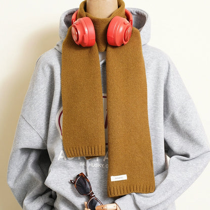 Classic Wool Knit Muffler｜クラシック・ウールニット・マフラー MJ020