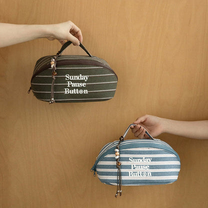 Retro Check Pouch | レトロ・チェック・ポーチ MO001