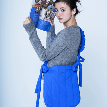 Quilt & Ribbon Puffy Bag | キルト＆リボン・パフィーバッグ DB003