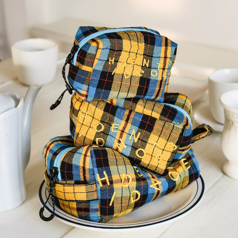 Tartan Check Pouch｜タータンチェック・ポーチ HN004