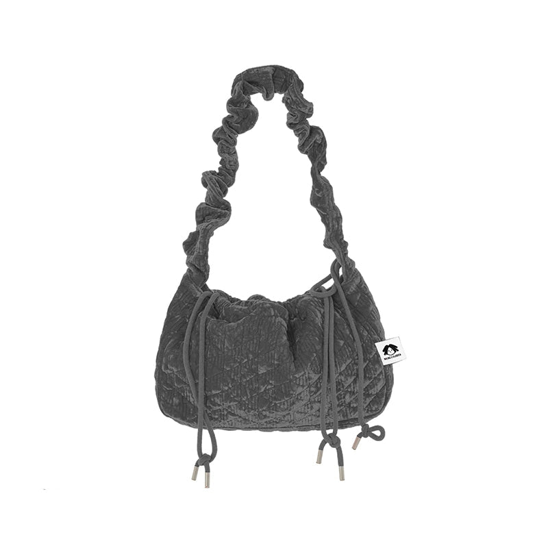 Crush Velvet Bag｜クラッシュ・ベルベット・バッグ　WX002