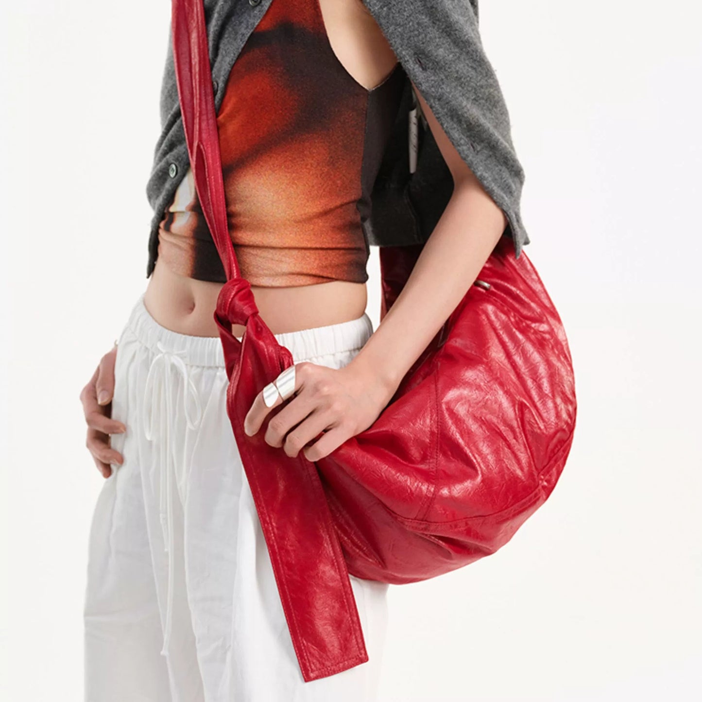 Red Dumpling Bag｜レッド・ダンプリング・バッグ HN007