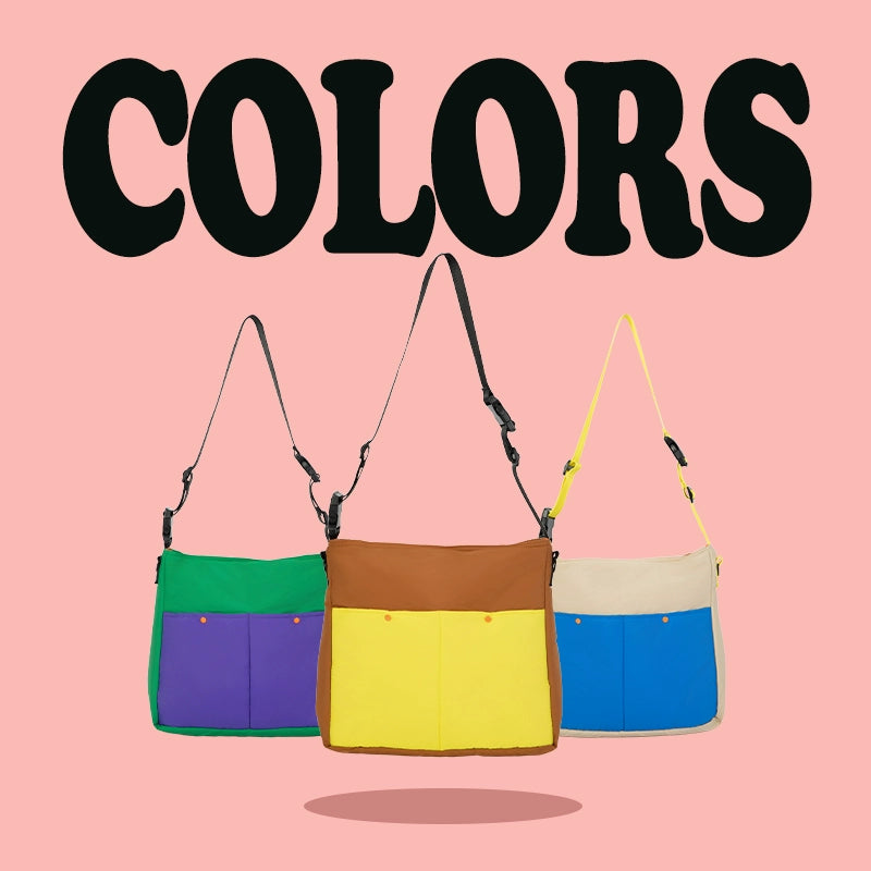 Color-Pocket Crossbody | カラーポケットクロスボディ ML006