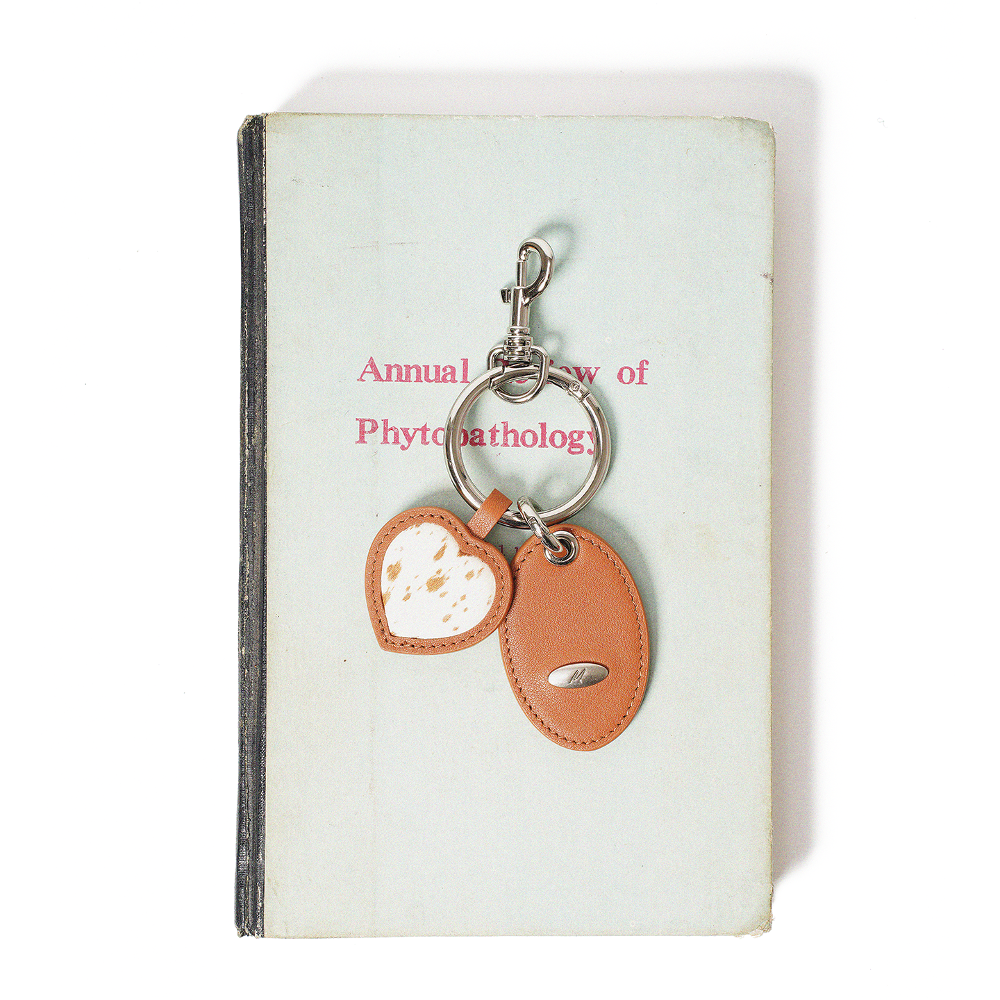 Cow Heart Leather Key Ring｜カウハート・レザーキーリング MJ009