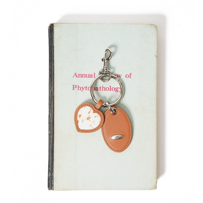 Cow Heart Leather Key Ring｜カウハート・レザーキーリング MJ009