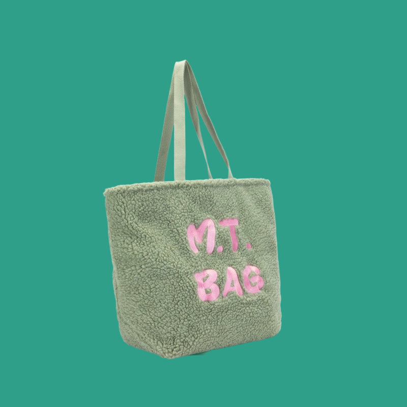 Fuzzy Letter Tote Bag |ファジー・レター・トートバッグ ML30