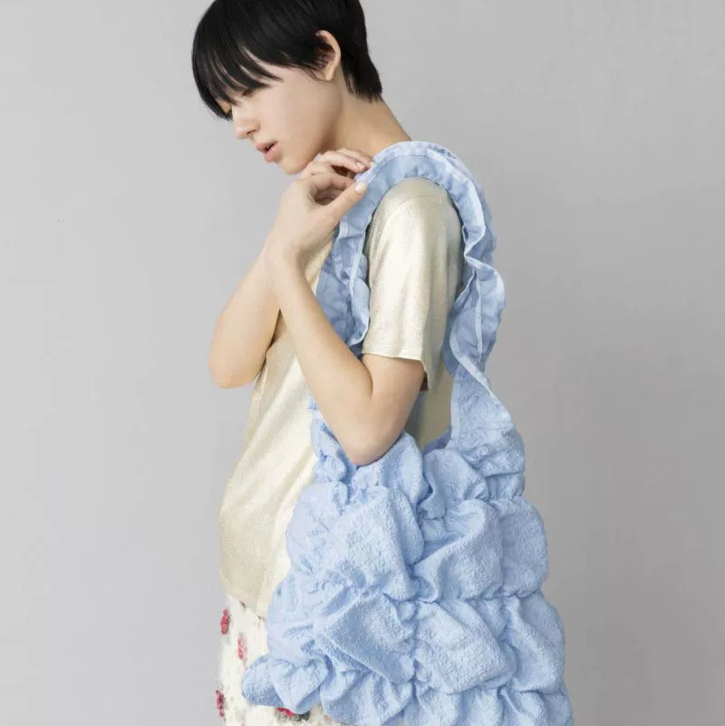 Rosette Ruffle Tote｜ロゼットラッフルトート CL001