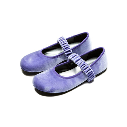 Floral Velvet Flats｜フローラルベルベットフラット LG002