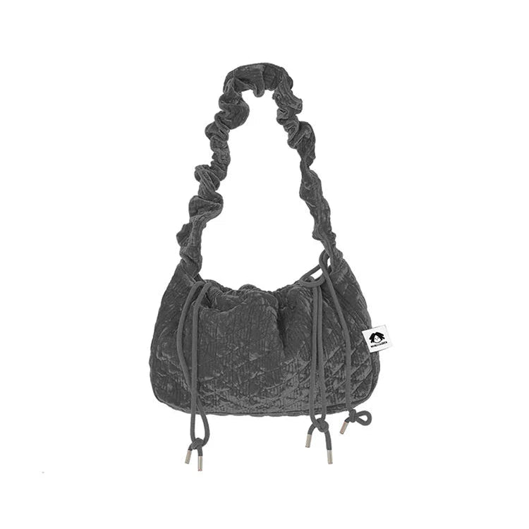 Crush Velvet Bag｜クラッシュ・ベルベット・バッグ　WX002