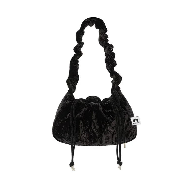 Crush Velvet Bag｜クラッシュ・ベルベット・バッグ　WX002