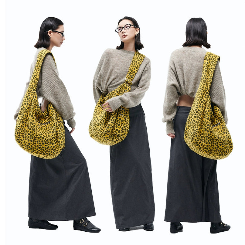 Leopard Slouch Bag｜レオパード・スラウチ・バッグ HN001