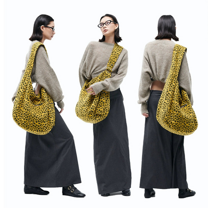Leopard Slouch Bag｜レオパード・スラウチ・バッグ HN001