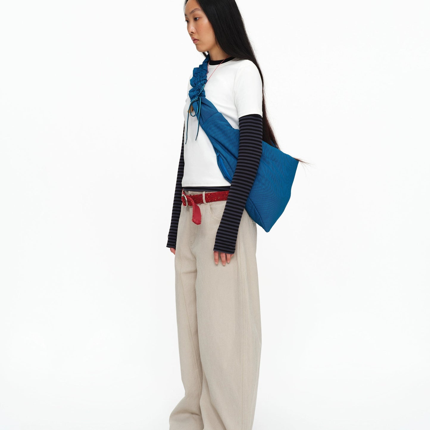 Arketta Ruched Shoulder｜アルケッタ・ルーシュ・ショルダー　OM001