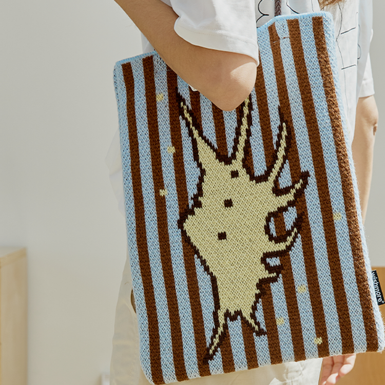 Art Knit Stripe Tote｜アートニット・ストライプトート XP002