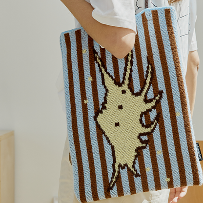 Art Knit Stripe Tote｜アートニット・ストライプトート XP002