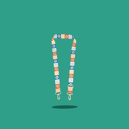 Rainbow Sunflower Strap｜レインボー・サンフラワー・ストラップ ML039