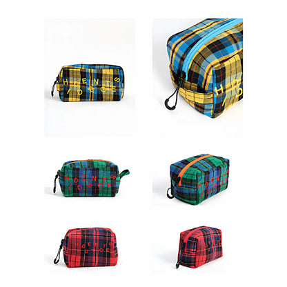 Tartan Check Pouch｜タータンチェック・ポーチ HN004