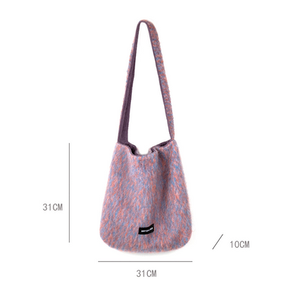 Reversible Fluff Tote｜リバーシブル・フラッフ・トート DD001