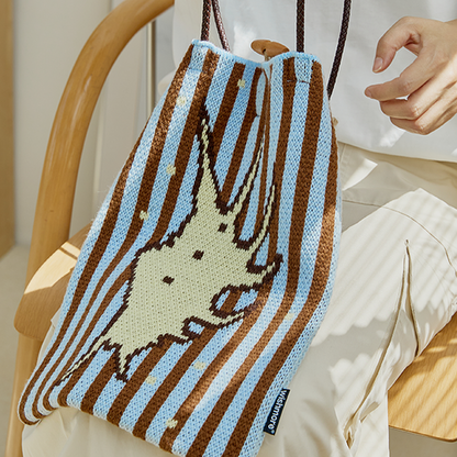 Art Knit Stripe Tote｜アートニット・ストライプトート XP002