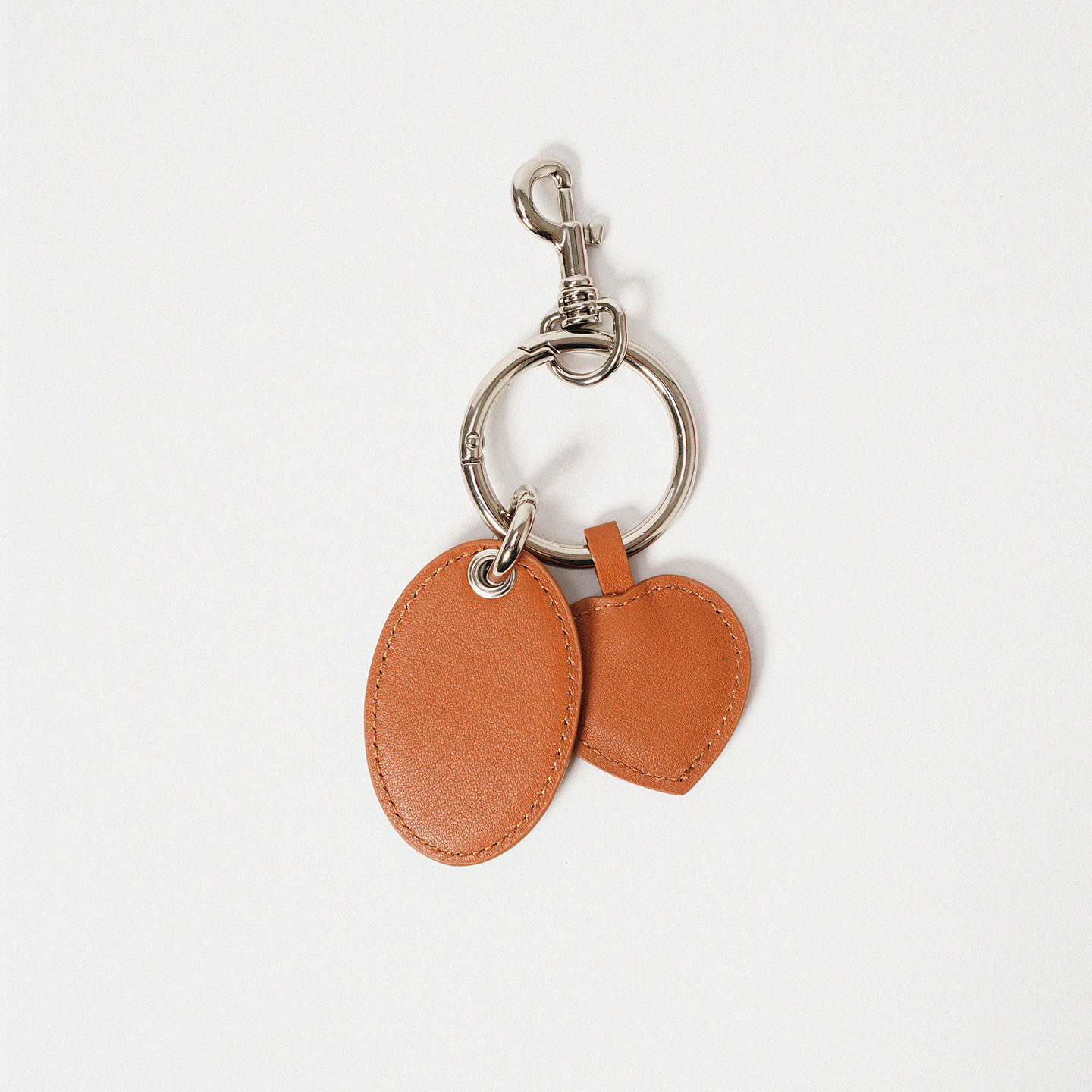Cow Heart Leather Key Ring｜カウハート・レザーキーリング MJ009