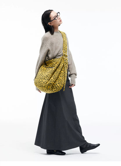Leopard Slouch Bag｜レオパード・スラウチ・バッグ HN001