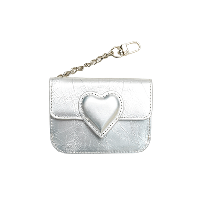 Charm Heart Leather Card Case｜チャームハート・レザー・カードケース MJ013