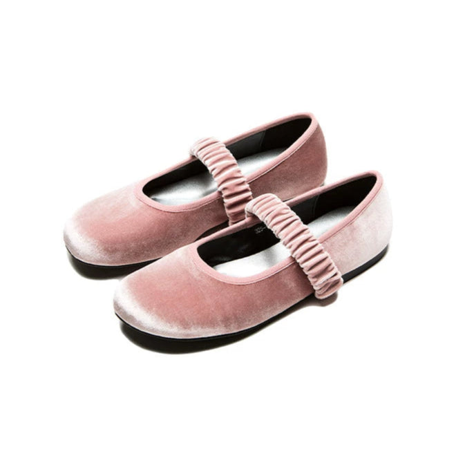 Floral Velvet Flats｜フローラルベルベットフラット LG002