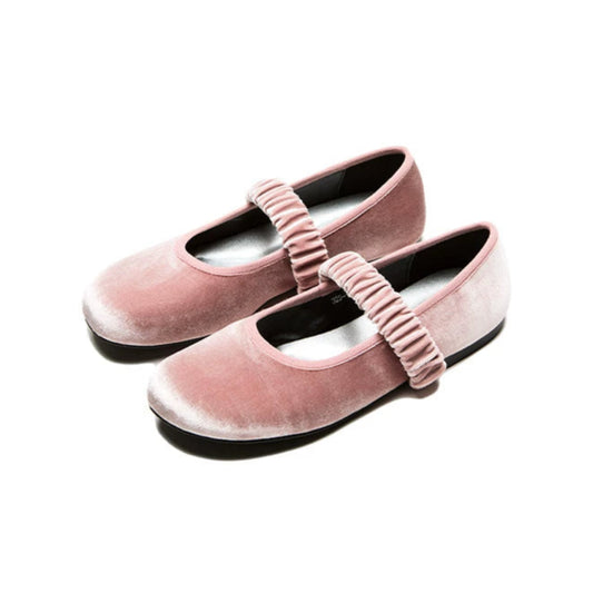 Floral Velvet Flats｜フローラルベルベットフラット LG002