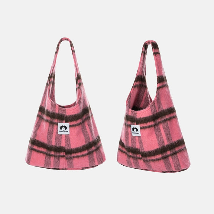 Melty Check Tote｜メルティ・チェック・トート　WX001