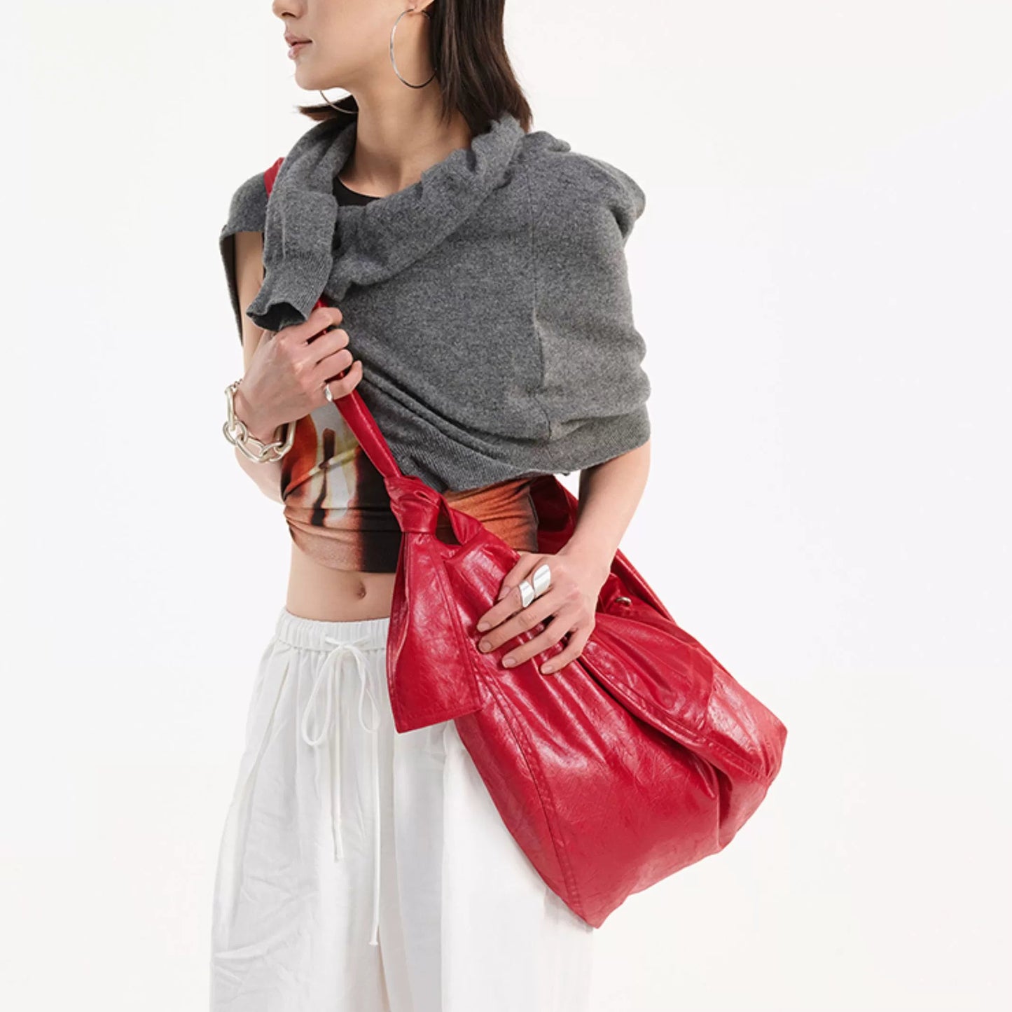 Red Dumpling Bag｜レッド・ダンプリング・バッグ HN007