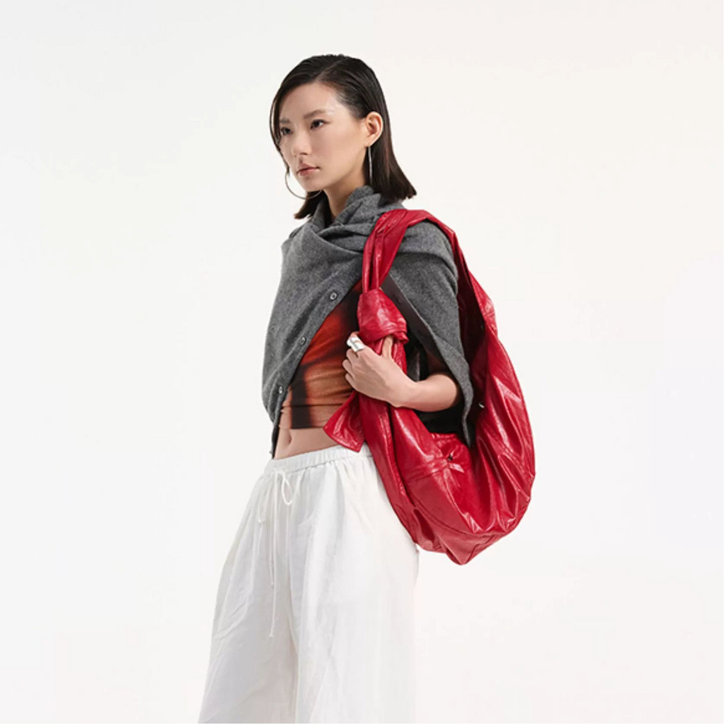 Red Dumpling Bag｜レッド・ダンプリング・バッグ HN007