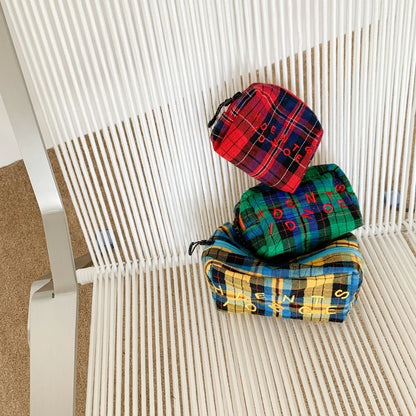 Tartan Check Pouch｜タータンチェック・ポーチ HN004